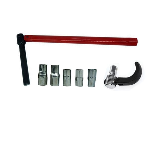 7-piece socket wrench, plumber's hand tool, bathroom maintenance and installation kit 8 13 mm