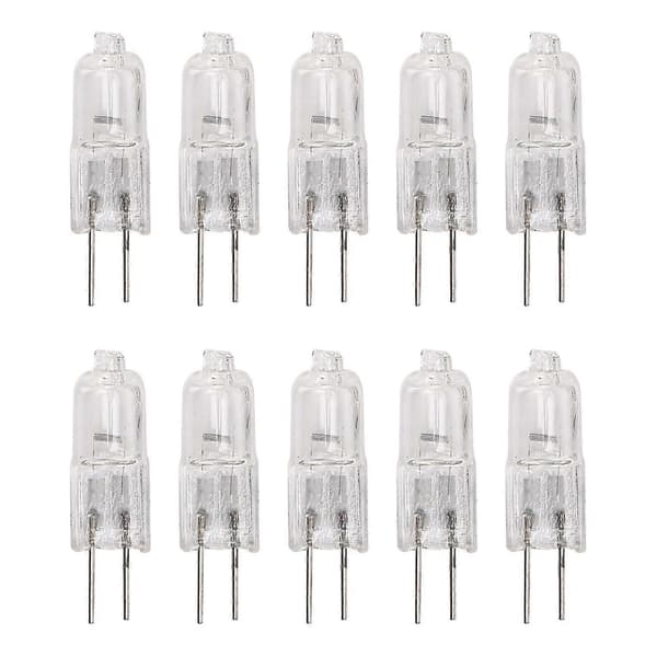 10 stk. G4 Halogenpærer 10W Varm Hvid