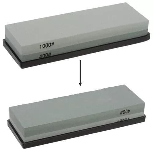 Whetstone Set Knife Sharpening 9 Pieces 400/1000/3000/8000 with Stand 2485