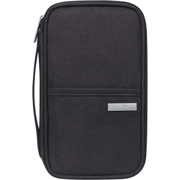 Travel Wallet / Passport Holder - Black