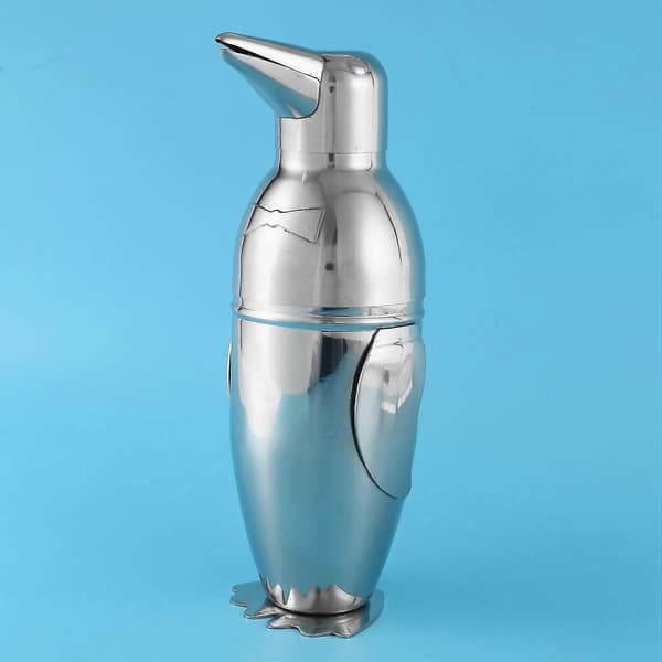 500 ml cocktailshaker, kreativ pingvin i rustfritt stål, bartender drinkmikser shakerkanne, vinbo [DB]