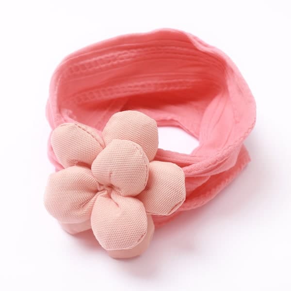 Baby pannband flickhårband hårrosett rosett hårband