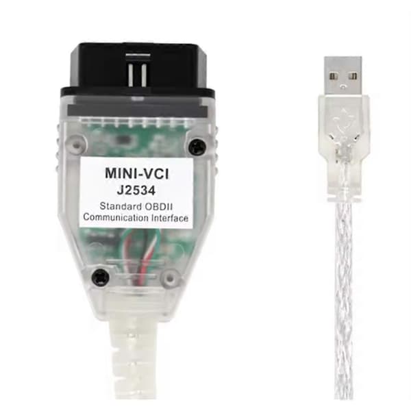 MINI VCI TOYOTA TIS Techstream V18.00.008 Mini Vci FTDI FT232RL -siru J2534 OBD2 Autodiagnostiikkakaapeli