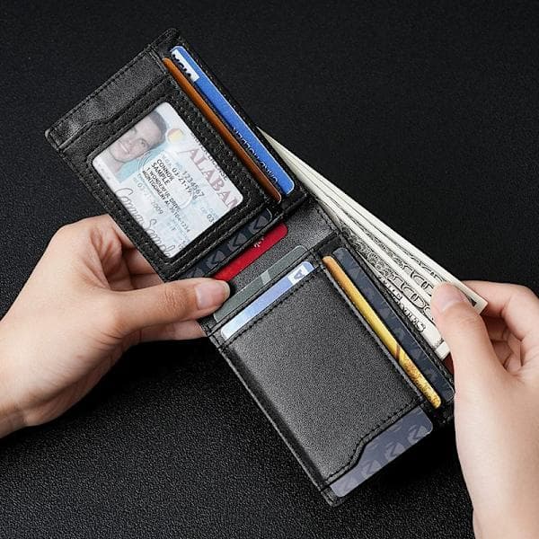 Herrepung, koskind, RFID, anti-magnetisk kortholder (1 stk)