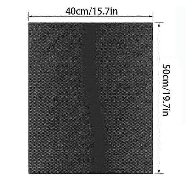 Paksu uuninpellin suojus, tarttumaton grillimatto ulkogrilliin kuumailmakeittimille 40*50 cm