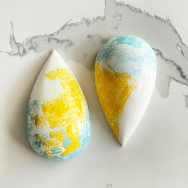 Pralinform Egg 350g Sjokoladeform - BWB 10063 - Spesiell 3-delt form Transparent transparent