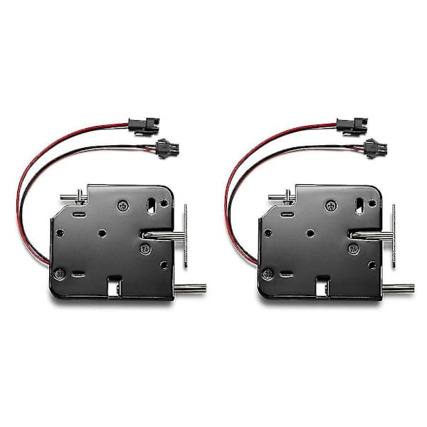 2x 12v 2a Intelligent Elektronisk Styrd Elektromagnetisk Lås, Skåplås, Åtkomstkontroll S -gt