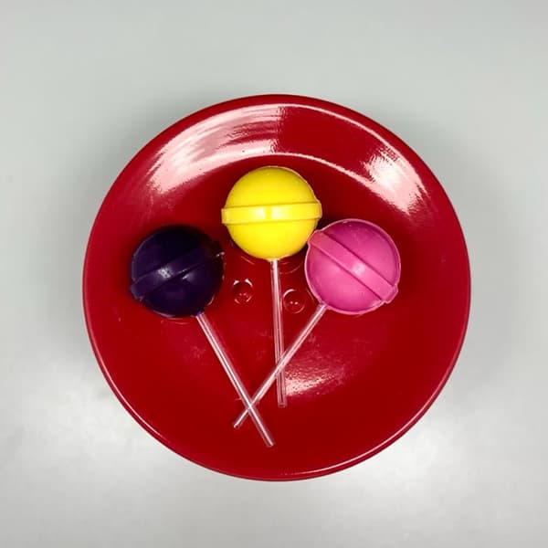 Pralinform Godis Klubba - Lollipop - Sjokoladeform - BWB 9915 Transparent transparent