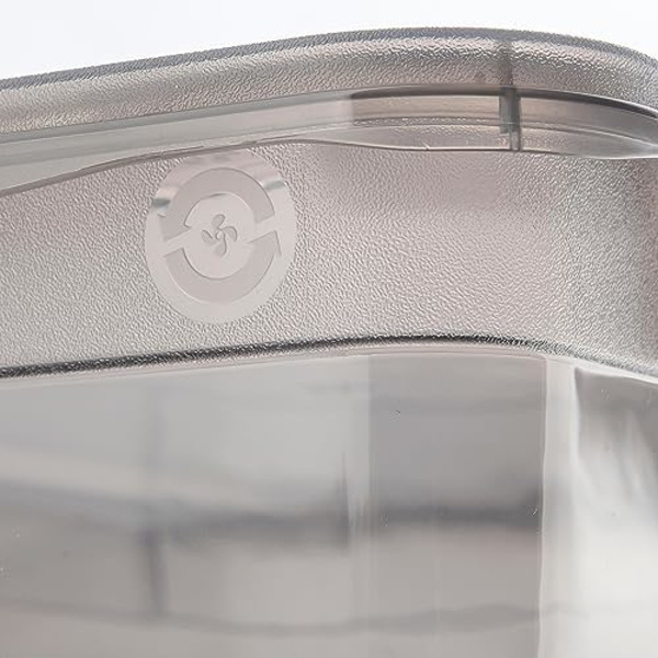 Storage Boxes with Air Control System, 3-Pack, 3 x 11 l, Bea, Transparent