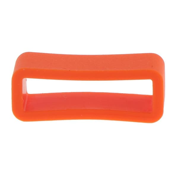 10 stk. Urremsløjfe Gummibåndsholder 22mm Orange