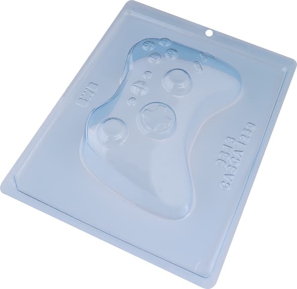 Pralinform Spillkontroll Sjokoladeform - BWB 9813 - Spesiell 3-delt form Transparent transparent