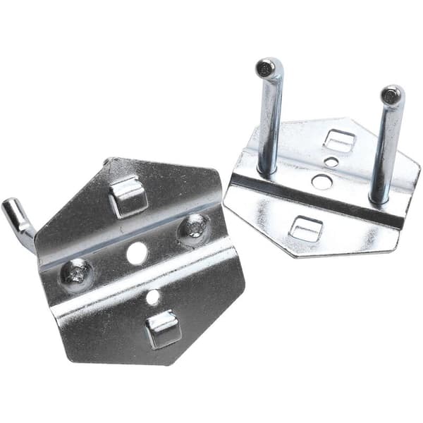 10 pcs 50mm Hook High Quality Practical Multifunctional Double Slanted Steel Tool for Wall Hanging Organizing Storage