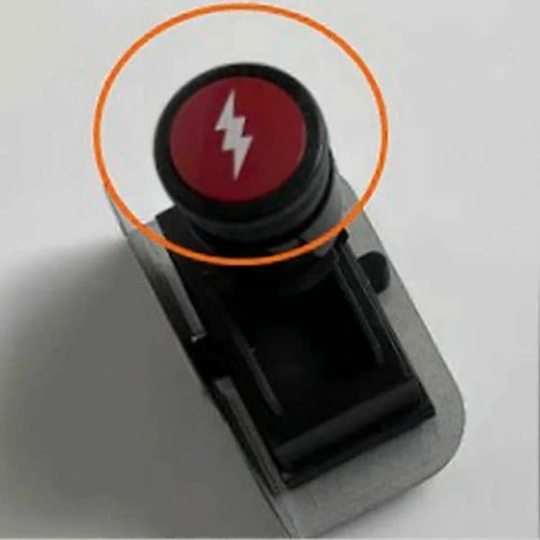Electronic Ignition Button 2181803 Plastic Replacement Part for Weber Q Series Gas Grill, Red Black 5 5 5 5