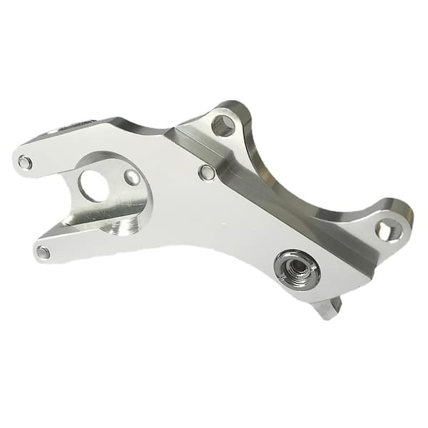 Bike Disc Brake Adapter Bracket Road Bike Frame Adapter Holder Bicycle Brake Conversion Silver