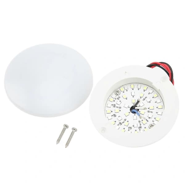 LED Interior Reading Light 12V LED Dome Light Universal Fit for RV Caravan Yacht Boat Cabin White Light 2W