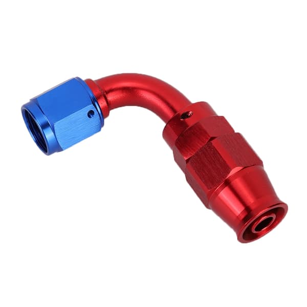 AN6 Hose Fitting Swivel Cooling Oil Fuel Adapter for Teflon 90°