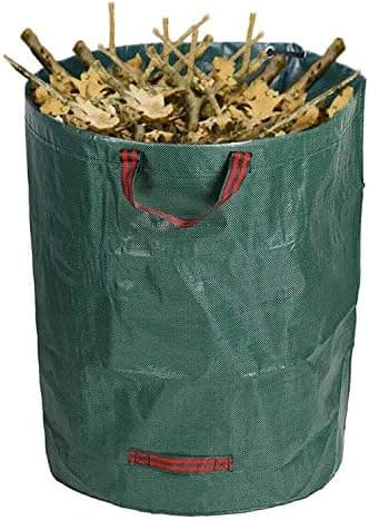 Reusable Garden Leaf Bag, Garden Bag Waste Container Grass Container Landscape Pool Leaf Collector, 272 Liters