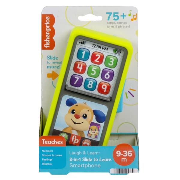 Fisher-Price 2In1 Slide To Learn Smartphone Nordic Multifärg