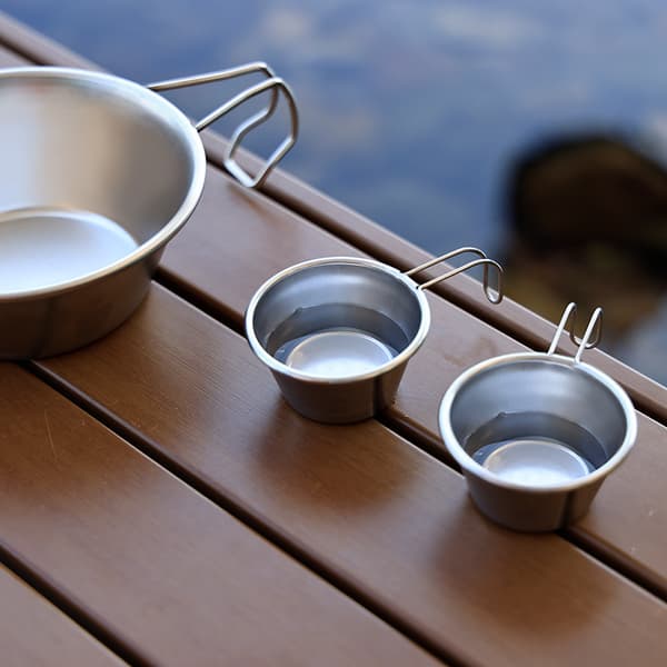 ##/Stykker Rustfritt Stål Vinglass 50 ml Metallkopp med Håndtak for Utendørs Camping Vandring Kaffe Te Vannglass##/