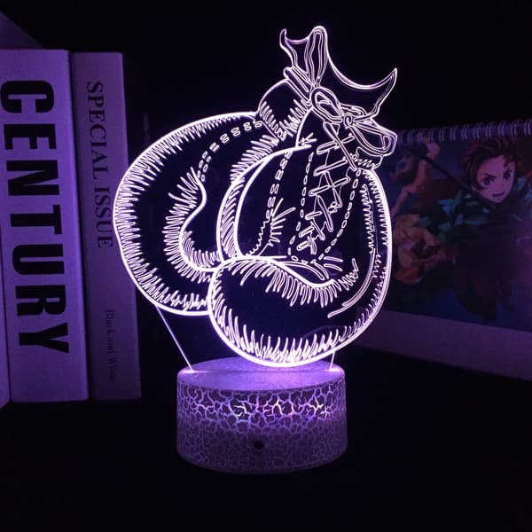 Popular Boxing Gloves 3D Colorful Light Touch Remote Control 3D Light 3D Visible Night Light