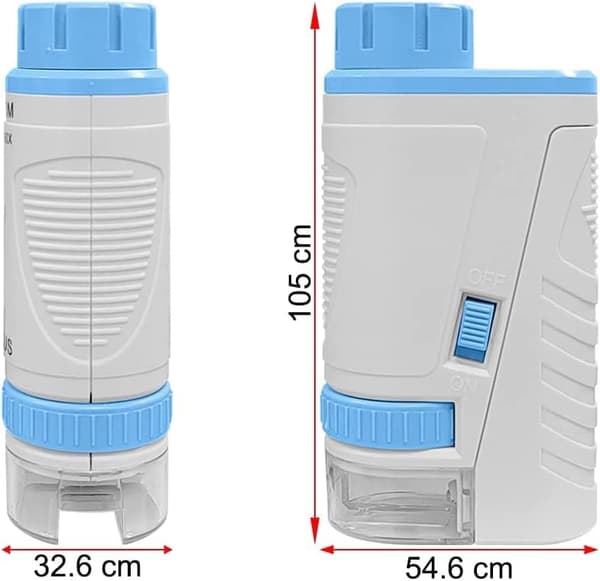 Kids Microscope Portable Microscope Handheld Microscope 60x-160x