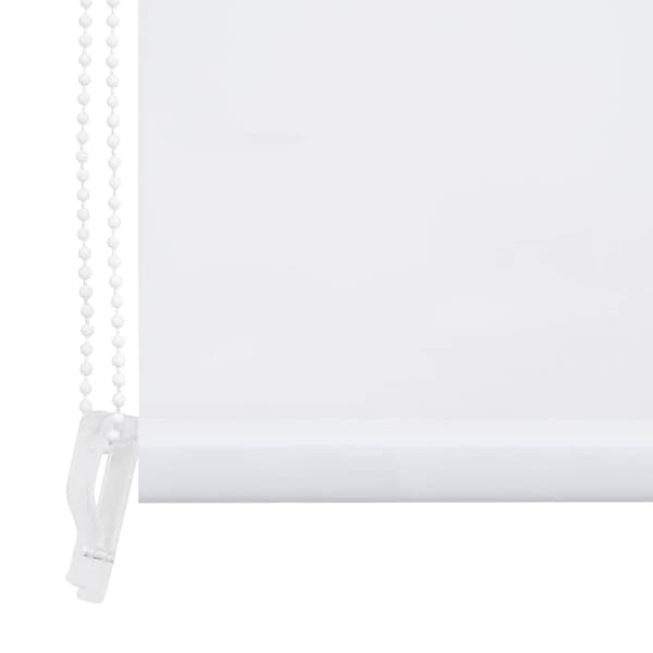 vidaXL Rullegardin til dusj 120x240 cm hvit Vit white