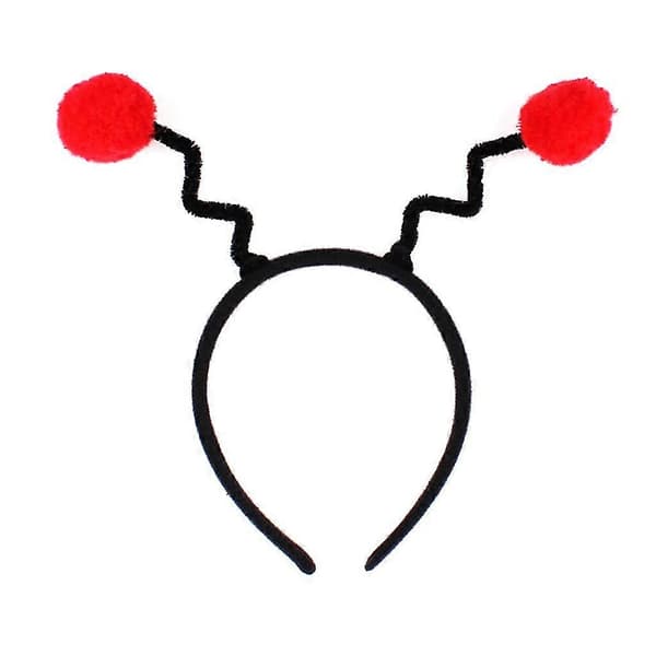 Kvinder Piger Sød Bi Antenner Hårbånd Fluffy Pompom Bold Cosplay Kostume Hår H