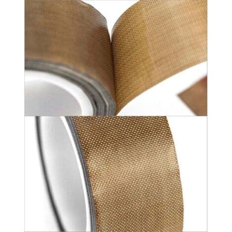 Pc Scotch Teflon High Temperature PTFE Tape, 0.18 mm Thick Teflon Strip for Vacuum Sealing Machine, 45 mm x 10 M