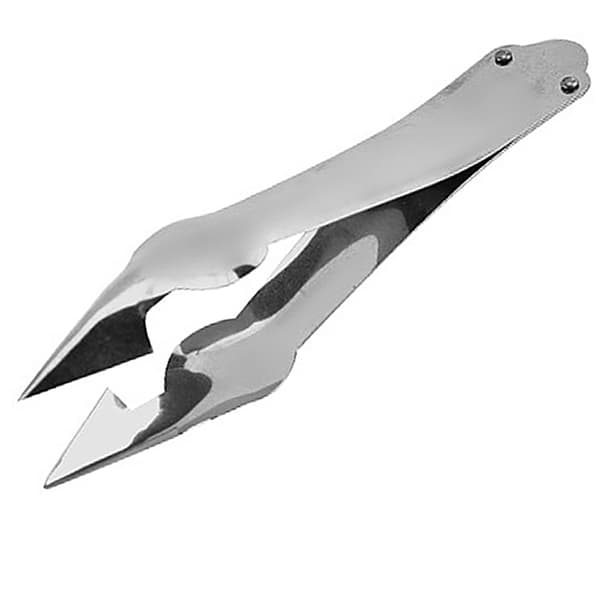 Kätevä hedelmäpinsetti mansikkapinsetti hedelmänkuorija Silver