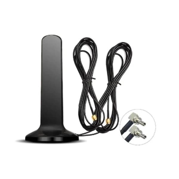GSM 4G 5G-antenne 600-6000MHz 12dBi højforstærket rundstrålende magnetisk baseantenne til CPE (TS9)