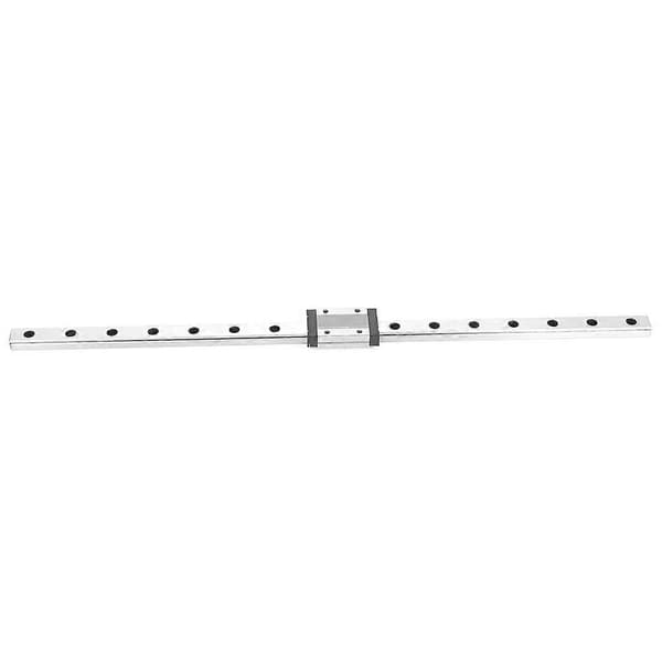 MGN12H Black Miniature Linear Rail Guide 12mm Width Slide Block (400mm)