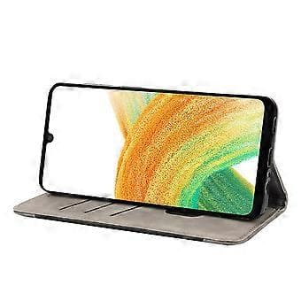 Mobildeksel til Samsung Galaxy A55 5G i PU-skinn, støtsikkert, lommebokdesign (Stil E)