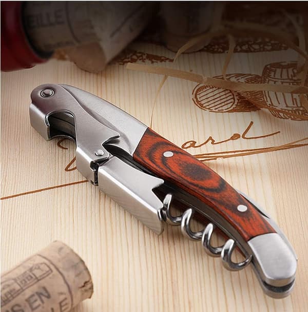 Professional Waiter Corkscrew Wine Key for Bartenders Set of 3