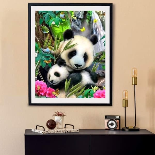 30*40cm Diamantmaling Voksen Barn, 5D DIY Diamantmaling Kunst