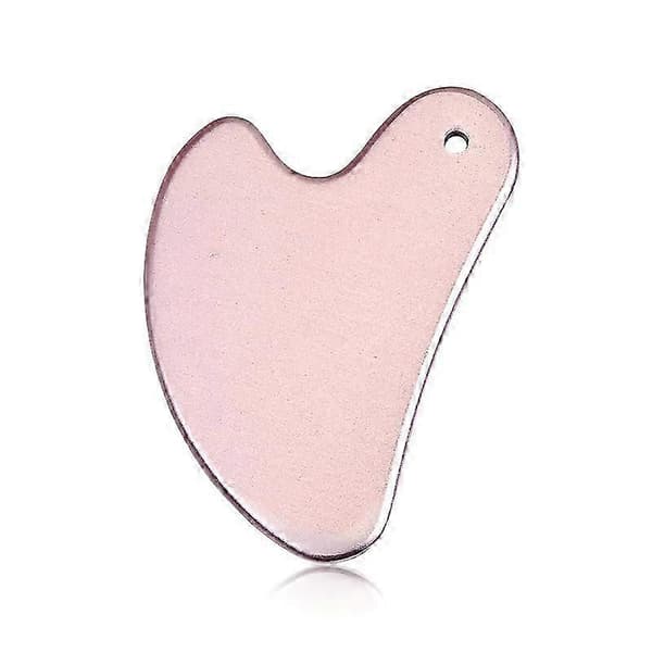 Stainless Steel Gua Sha Tool for Face, Rose Gold Gua Sha Tool, Stainless Steel Guasha Tool for Face