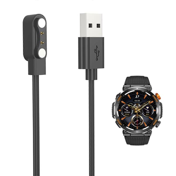 Smartwatches Oplader USB-opladerkabel til COLMI V68 Ur Smartwatches Kabel & Opladerkabel 60cm 60cm