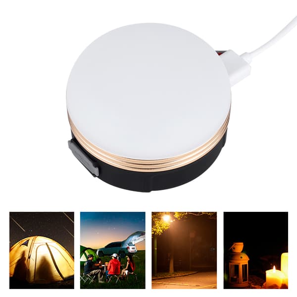 Mini LED Outdoor Waterproof High Brightness Hanging Lamp for Camping Tent USB Rechargeable