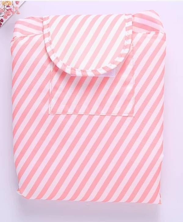 Kosmetiktaske med tyk snøre (pink) - Kosmetikarrangør