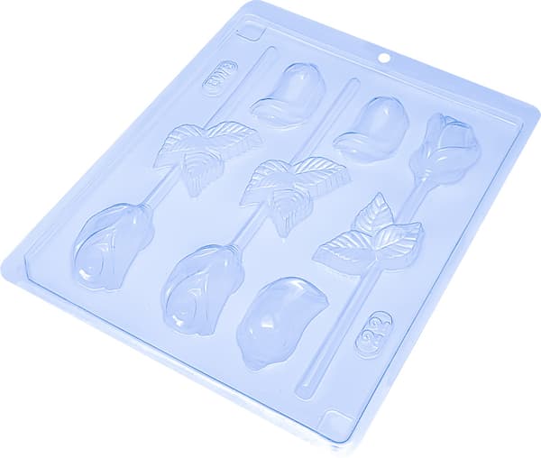 Pralinform Rose Sjokoladeform - BWB 22 Transparent transparent