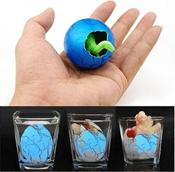 24 dinosaurieegg med voksende klekkbare og minileker for barn, påskekurvfyllere for gutter og jenter, festgaver Dinosaur Eggs Dinosaur Eggs