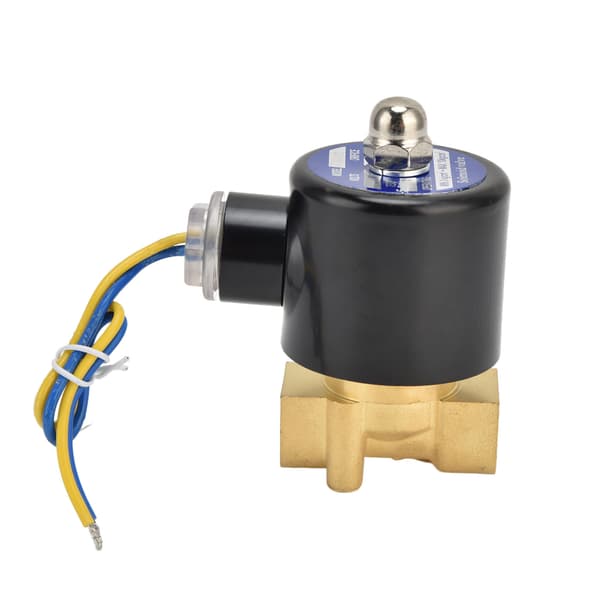 2W‑040‑10 G3/8 tommer magnetventil messingmembran normalt lukket elektrisk magnetventil til vandluftolie AC220V