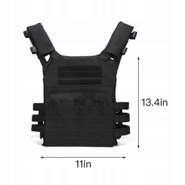 Breathable Tactical Vest in Nylon Universal Universal