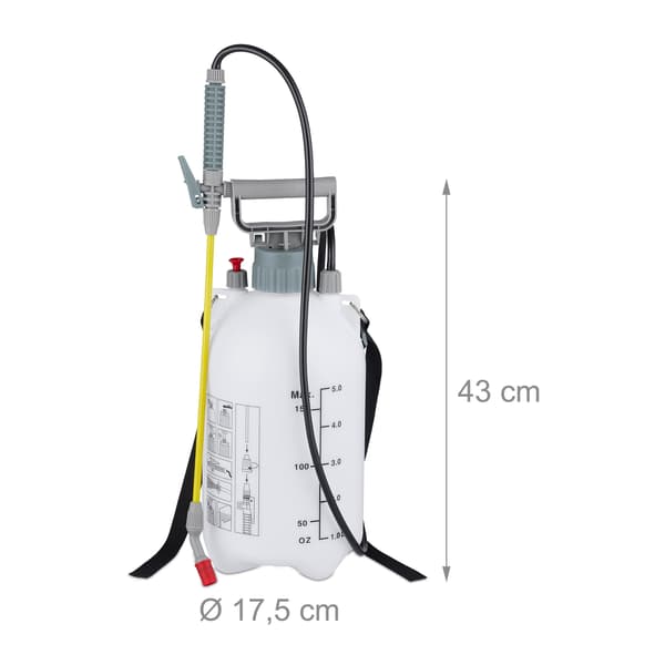 Painepumppuruisku 5 l