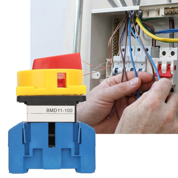 80A/100A Load Disconnect Switch 3-Pole 2-Position Rotary Cam On/Off Switch (100A)
