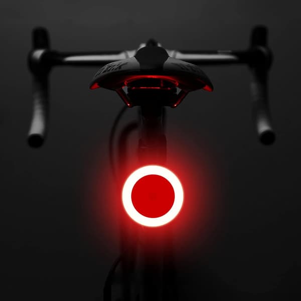 Sykkelbaklys, USB-oppladbart sykkelbaklys, rødt LED-sykkelbaklys