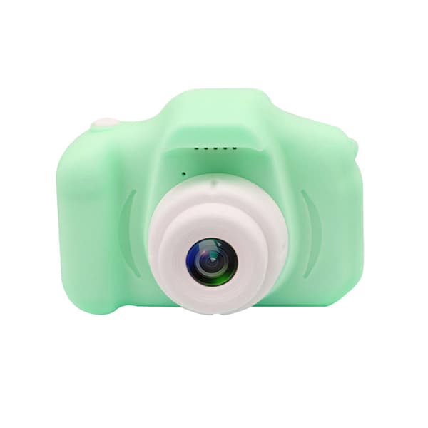 A Green Camera for Kids 3-8 Years Old, 1080P High Resolution