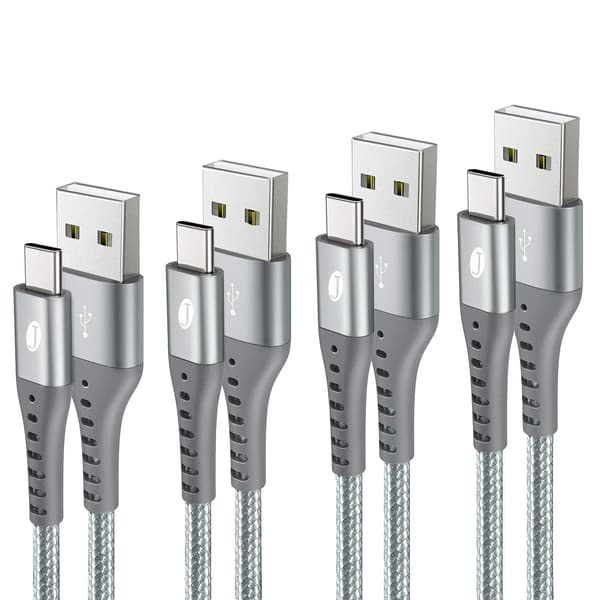 (4st) Kompatibel med Samsung MFL 1M USB-C Laddningskabel Laddning 3A Typ-C 1 meter 1 meter