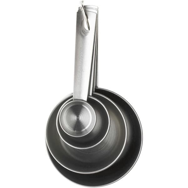 Målesæt 4 dele 12 cm Rustfrit Gastromax Sølv 12 cm
