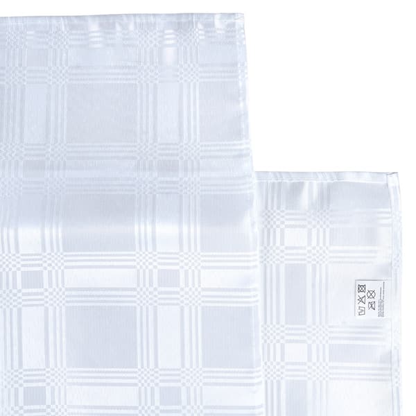Pletafvisende dug hvid 180x130 cm