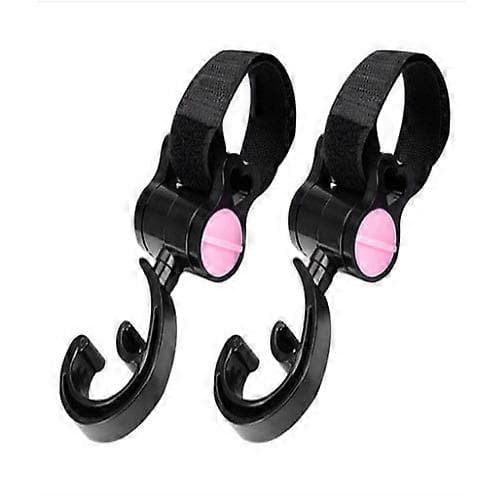 Barnvagnstillbehör Universella karbinhakar 2-pack - Väskkrok Clip